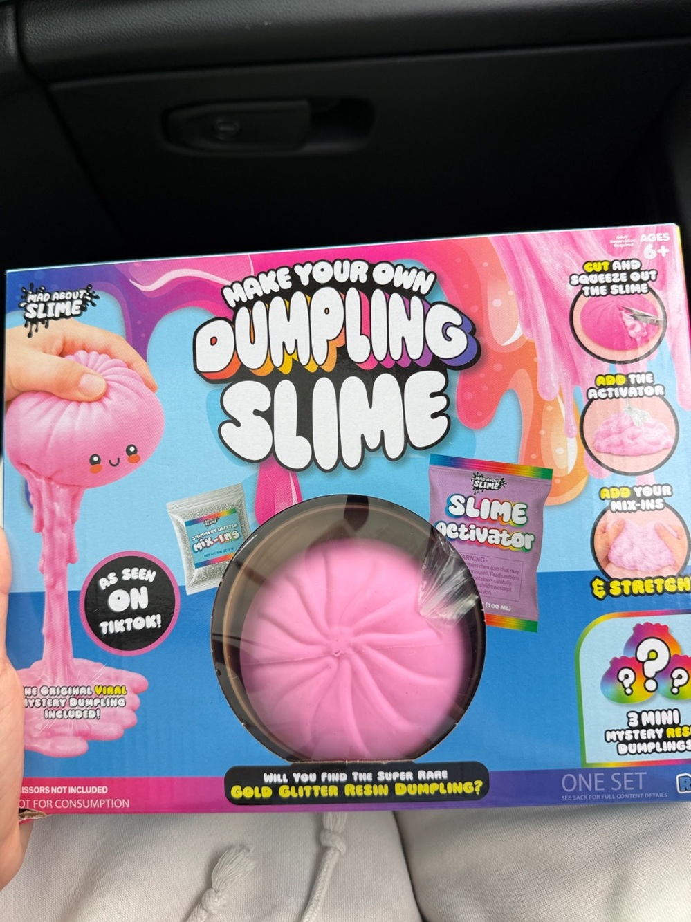 VIRAL Make Your Own Dumpling Slime Kit - Pink
